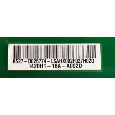 BACKLIGHT INVERTER / CMO 27-D026774 / I420H1-16A0 / 75013117 / FU-A94H6M1V002 / PNF10097 / SUSTITUTAS 27-D024945 / 27-D025547 / PANEL V420H1-L13 REV C1 / MODELOS LCD42880F1080P / LD427SSX / LC427SSX / LC-42SB45UT / 42PFL3704D/F7 / 42MF439B/F7 / ELDFT421 - Imagen 2